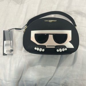 Karl Lagerfeld Maybelle Crossbody Top Handle Bag